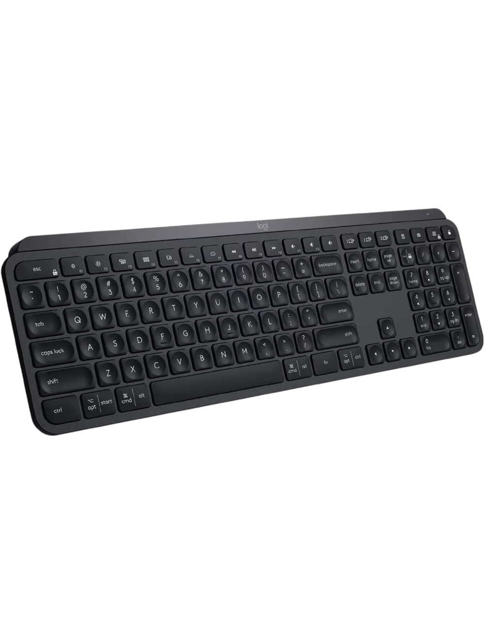 Logitech MX Keys Advanced Wireless Illuminated Keyboard Black With Dongle